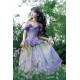 Cyans Qing Monet's Water Lilies Corset Top II Skirts and Sets(4 Colours/Full Payment Without Shipping)
